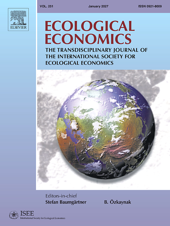 ecologicla economics