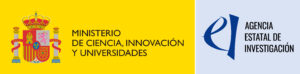 Logotipo del Ministerio de ciencia, innovación y universidades. Agencia estatal de investigación